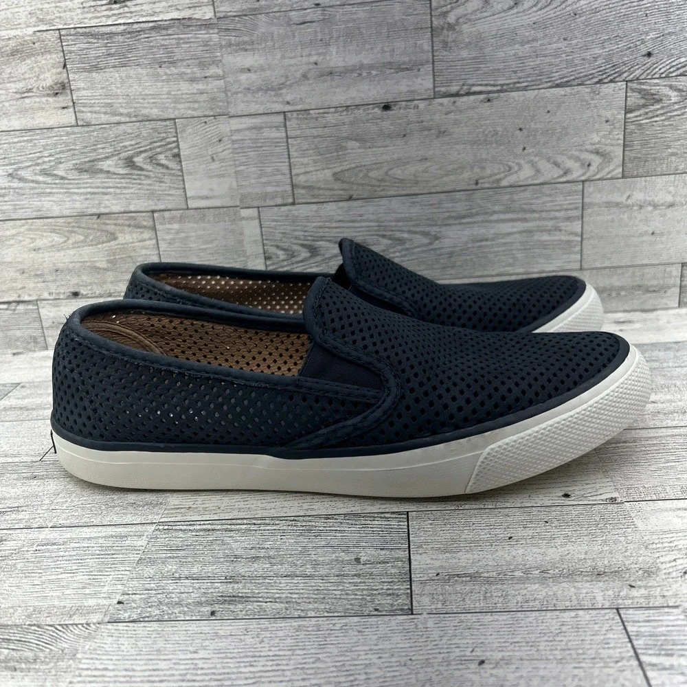Sperry Womens Crest Twin Gore Perf‎ Sneaker Navy Blue Size 8M